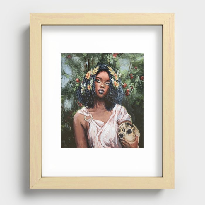 Persephone Recessed Framed Print