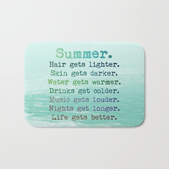 SUMMER Bath Mat