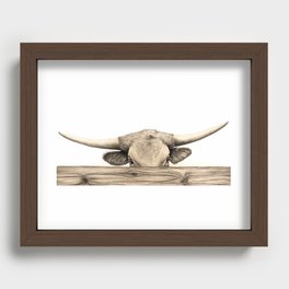 baby tex Recessed Framed Print