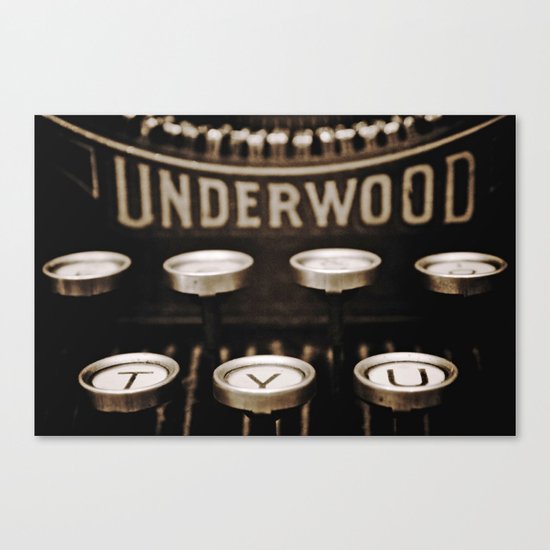 Classic machine Canvas Print