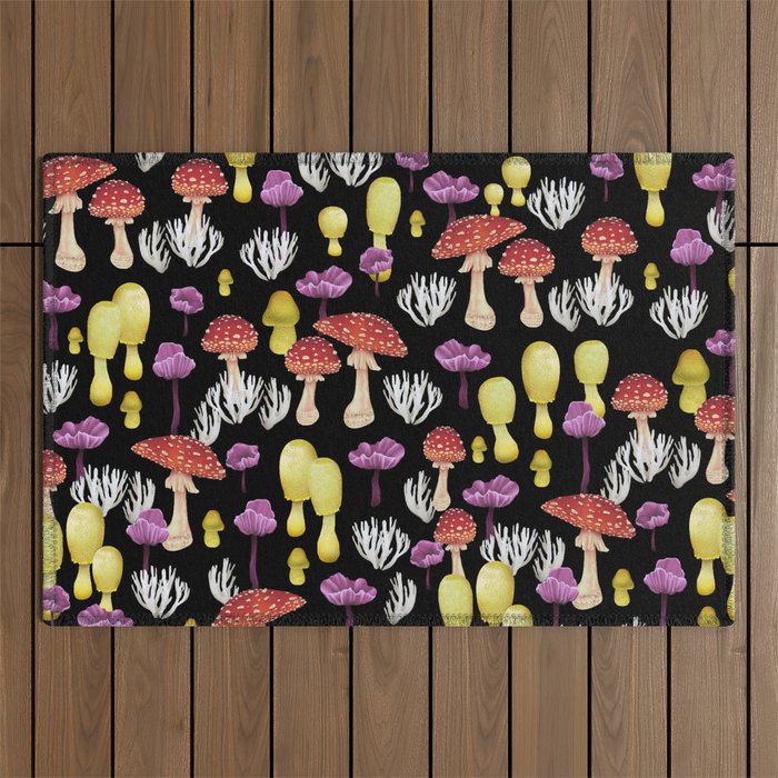 Happy Fungus garden - BK Outdoor Rug