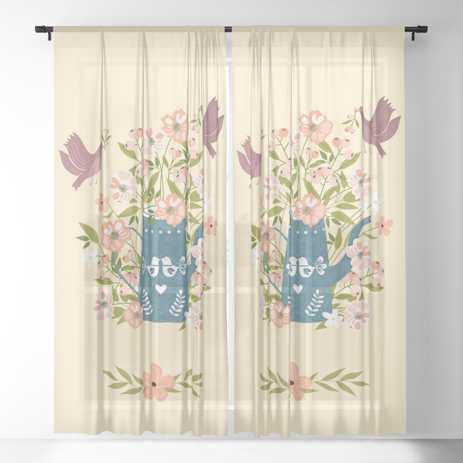 making curtains