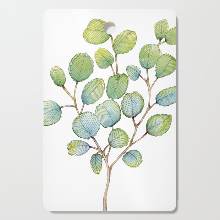 Eucalyptus leaves Cutting Board