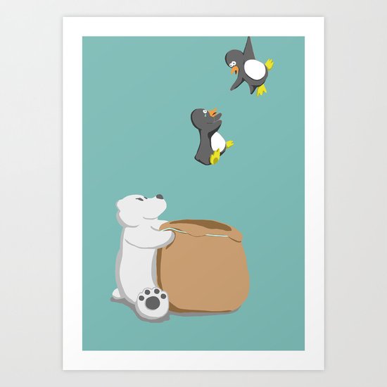 Nooooo Art Print