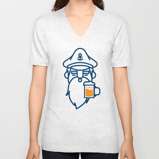 beard & beer Unisex V-Neck