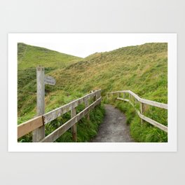 The Path to the Viewpoint Art Print