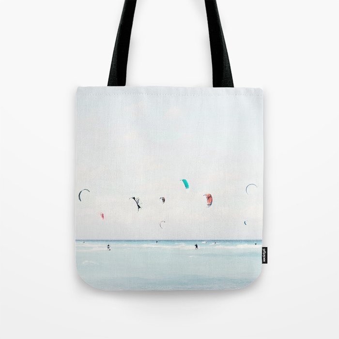 Kite Surfing Tote Bag