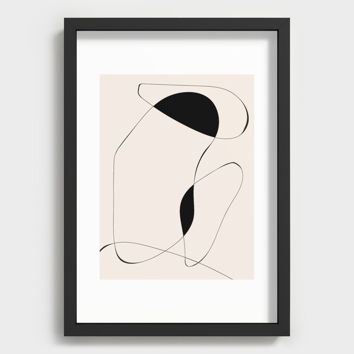 Abstract #004 Recessed Framed Print