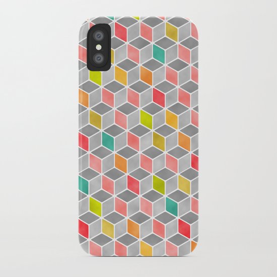 Block Party Bright iPhone Case