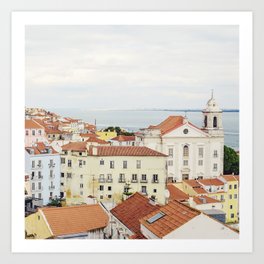Lisbon Viewpoint Photo Art Print