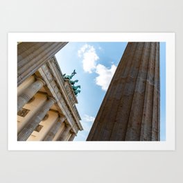 The Brandenburg Gate in Berlin II Art Print