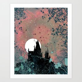 Magic castle 03 Art Print
