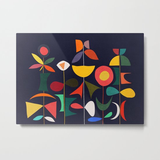 Klee's Garden Metal Print