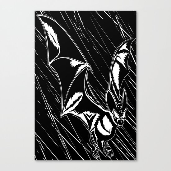 Bat Attack! Canvas Print