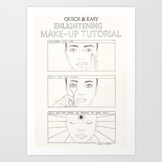 How To Art Print
