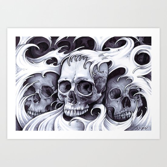 The Desolation Path Art Print