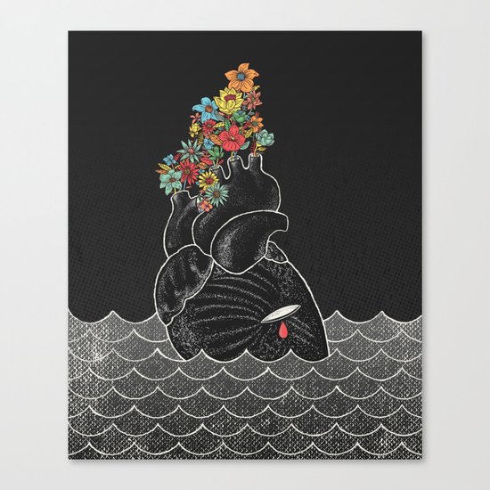 Drowning Canvas Print