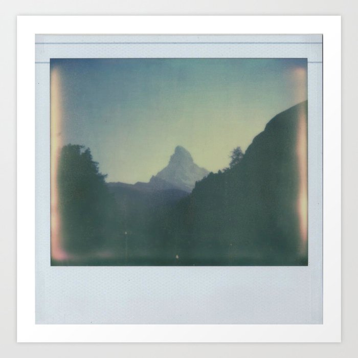 Matterhorn "the Toblerone Mountain" Art Print