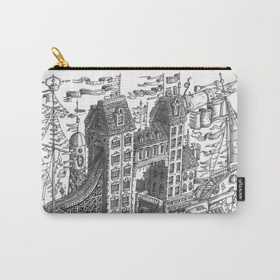 The Fantastic Flying Boat Ship Carry-All Pouch