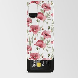 Poppy field spring summer pattern  Android Card Case