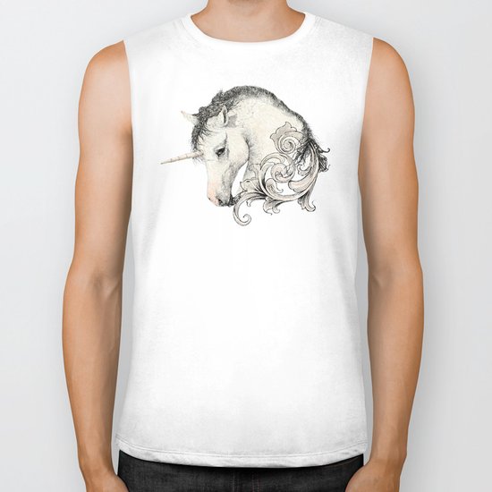 Classic Unicorn Biker Tank