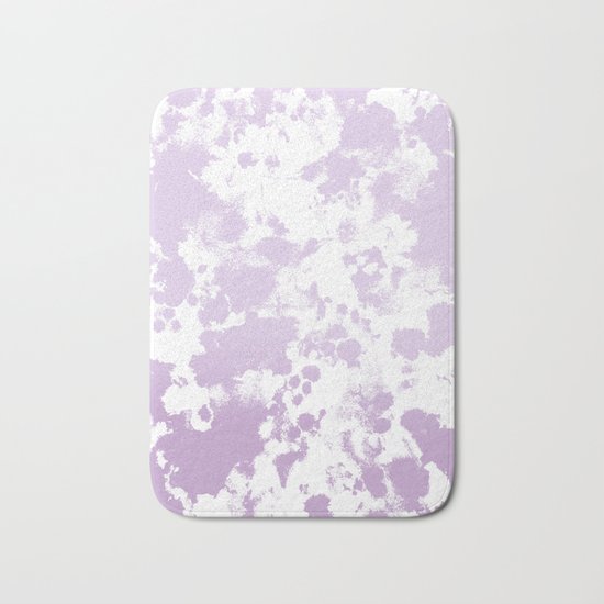 Painted abstract minimal ombre painting charlotte winter canvas art Bath Mat