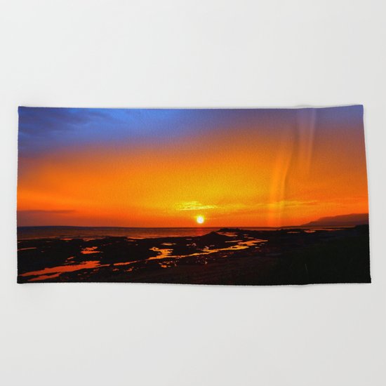 Sunrise on the Beach Beach Towel