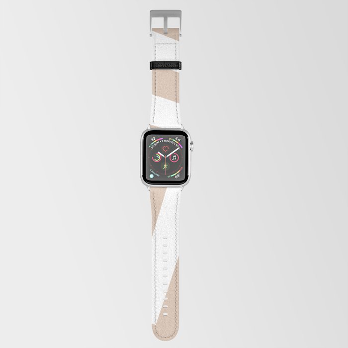 Beige squares background Apple Watch Band