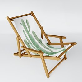 Three Amigos White + Green by Nature Magick Sling Chair