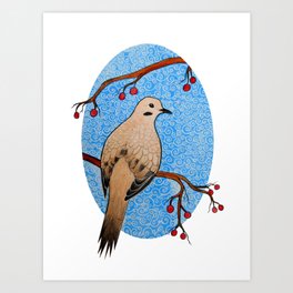 Good Mourning, Dove Art Print