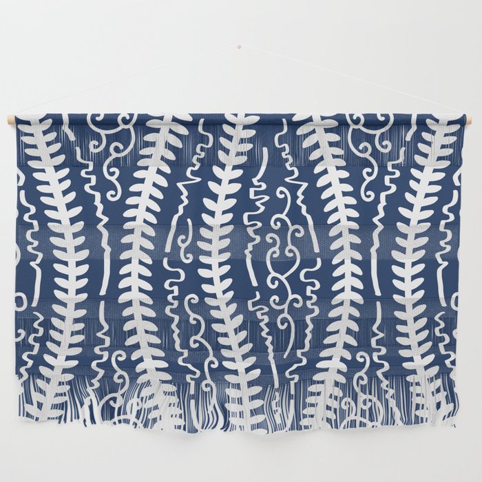 The leaves pattern 2 Wall Hanging