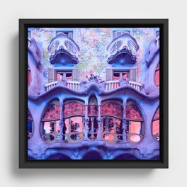 Gaudi Framed Canvas