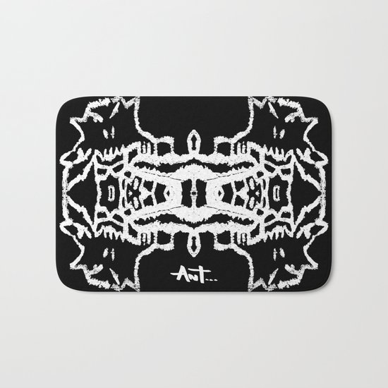 ghost white Bath Mat