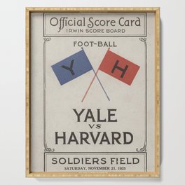Harvard Yale Game 1925 Serving Tray