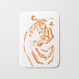 Tiger Print 1 Bath Mat