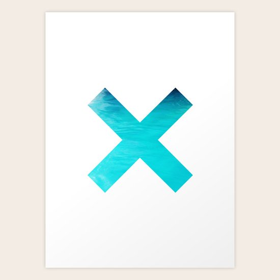 SUMMER OCEAN X Art Print