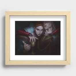Vampiress Recessed Framed Print