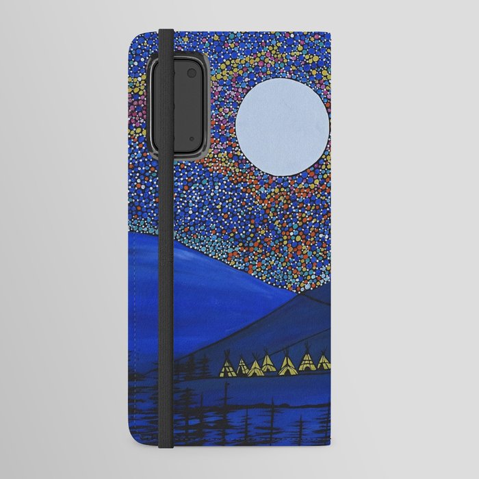 As the village sleeps Android Wallet Case