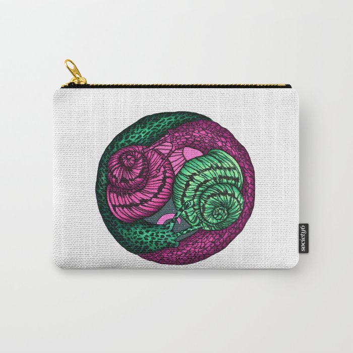 circle of snails Carry-All Pouch