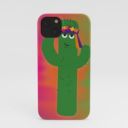 Mojave, one groovy cactus. iPhone Case