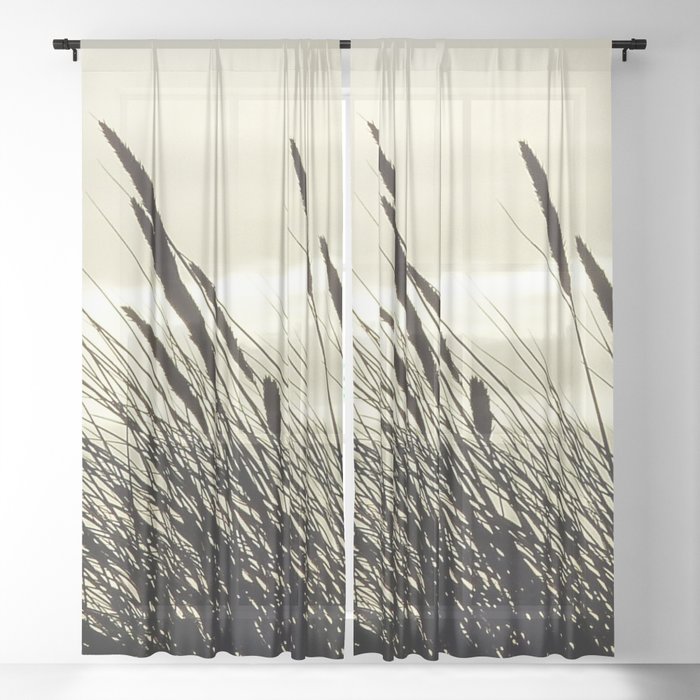 Swaying in the Breeze Sheer Curtain