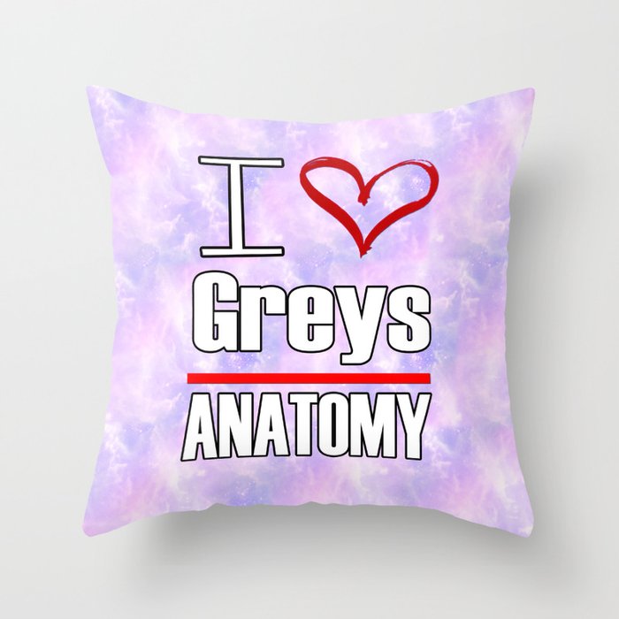 Greys anatomy sales pillow