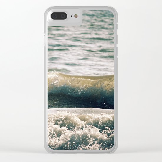 Waves Clear iPhone Case