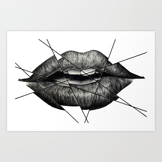Passionate As Sin Art Print