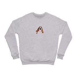 Basset hound Crewneck Sweatshirt