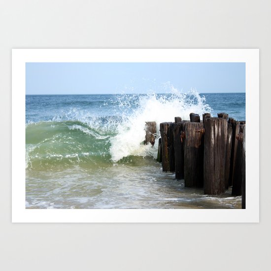 Atlantic Fury Art Print