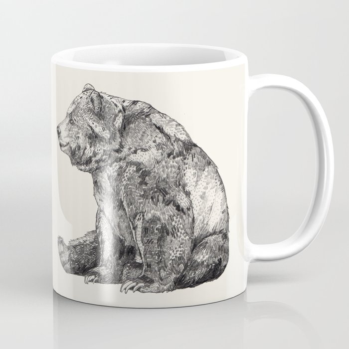 Bear // Graphite Coffee Mug