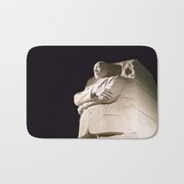 Night, Martin Luther King Civil Right African American Memorial color photograph / photography Bath Mat | Color, King, Civilrights, Racialequality, Harlem, Selma, Washingtondc, Blackpower, Blackhistory, Photo 