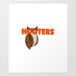hooters Art Print