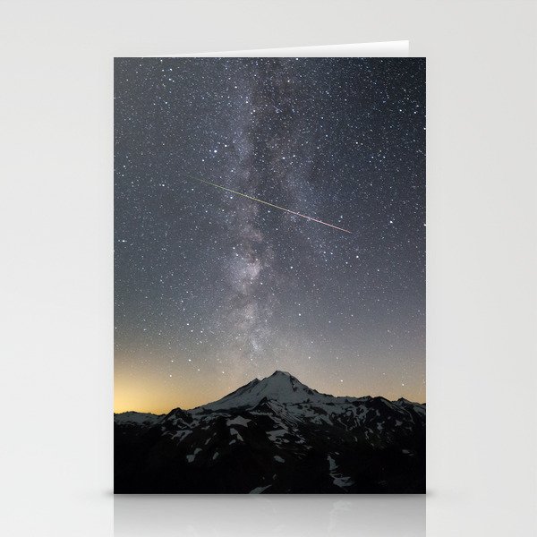 Perseid Meteor Shower Stationery Cards